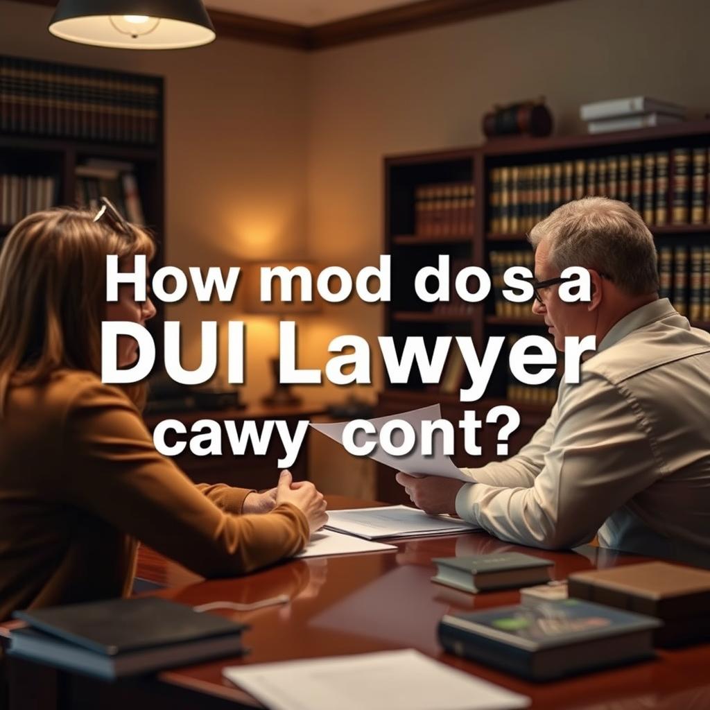 How much does a DUI lawyer cost in Rockingham County
