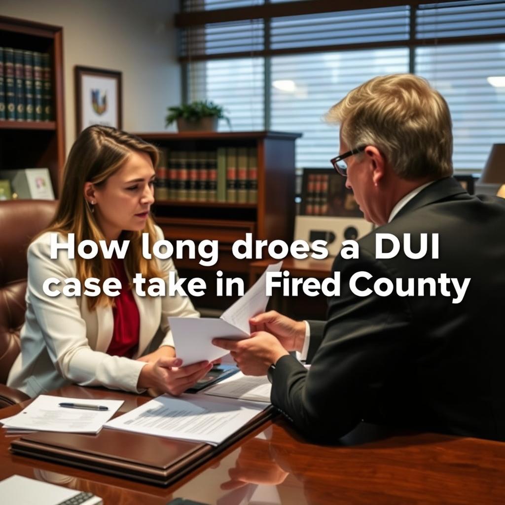 How long does a DUI case take in Frederick County