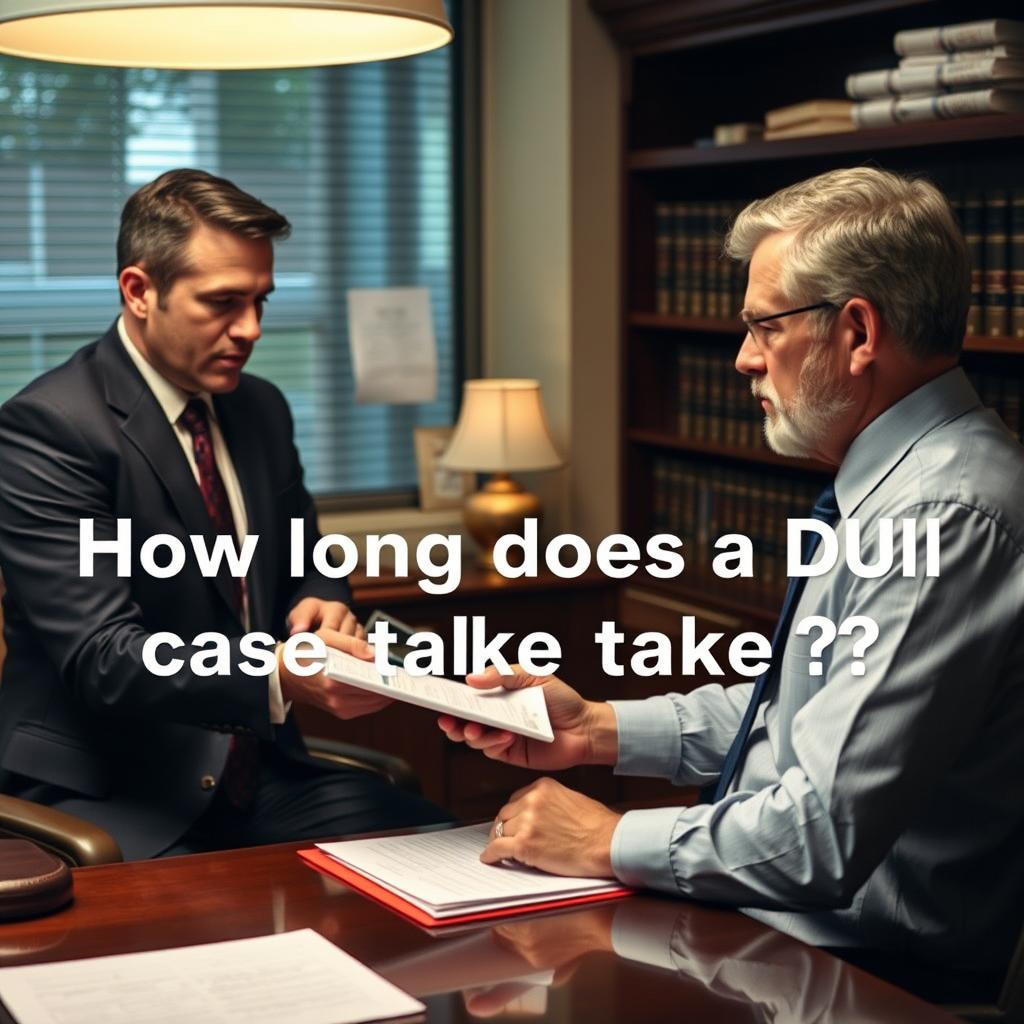 How long does a DUI case take in Isle of Wight County